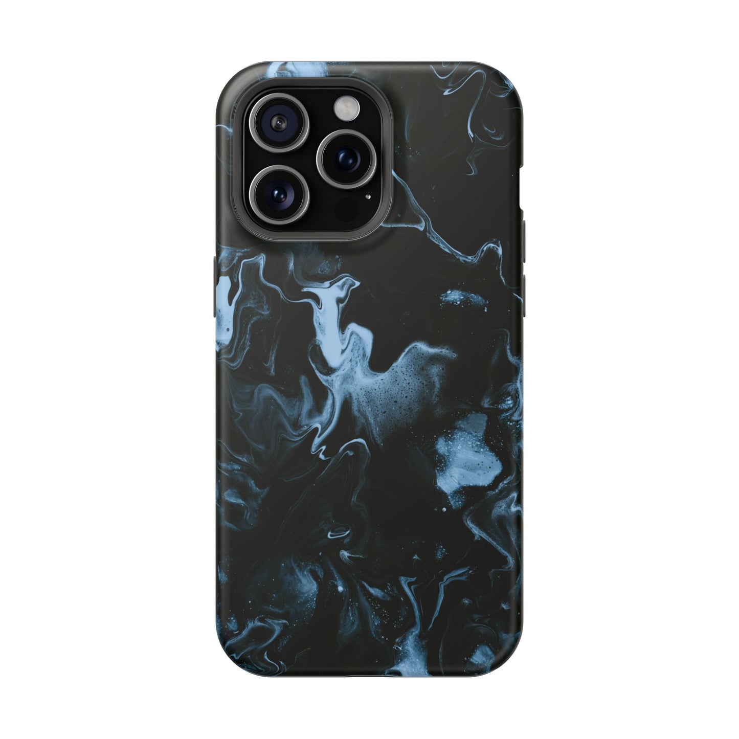 Midnight Frost Swirl Phone Case – MagSafe Compatible for iPhone & Samsung Galaxy