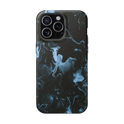 Midnight Frost Swirl Phone Case – MagSafe Compatible for iPhone & Samsung Galaxy