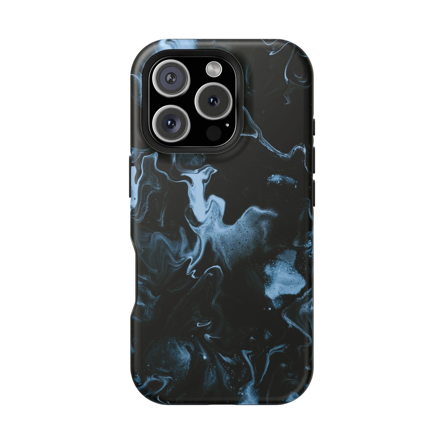 Midnight Frost Swirl Phone Case – MagSafe Compatible for iPhone & Samsung Galaxy