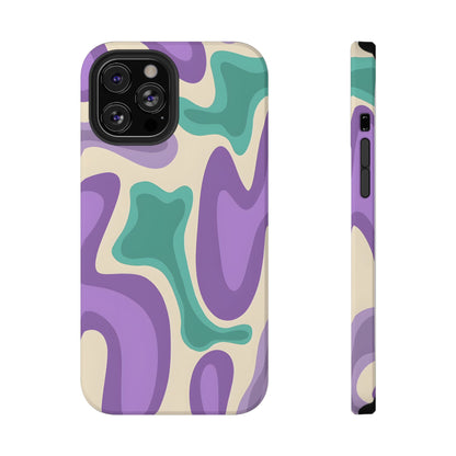 Funky Psychedelic Swirl Phone Case – MagSafe Compatible for iPhone & Samsung Galaxy