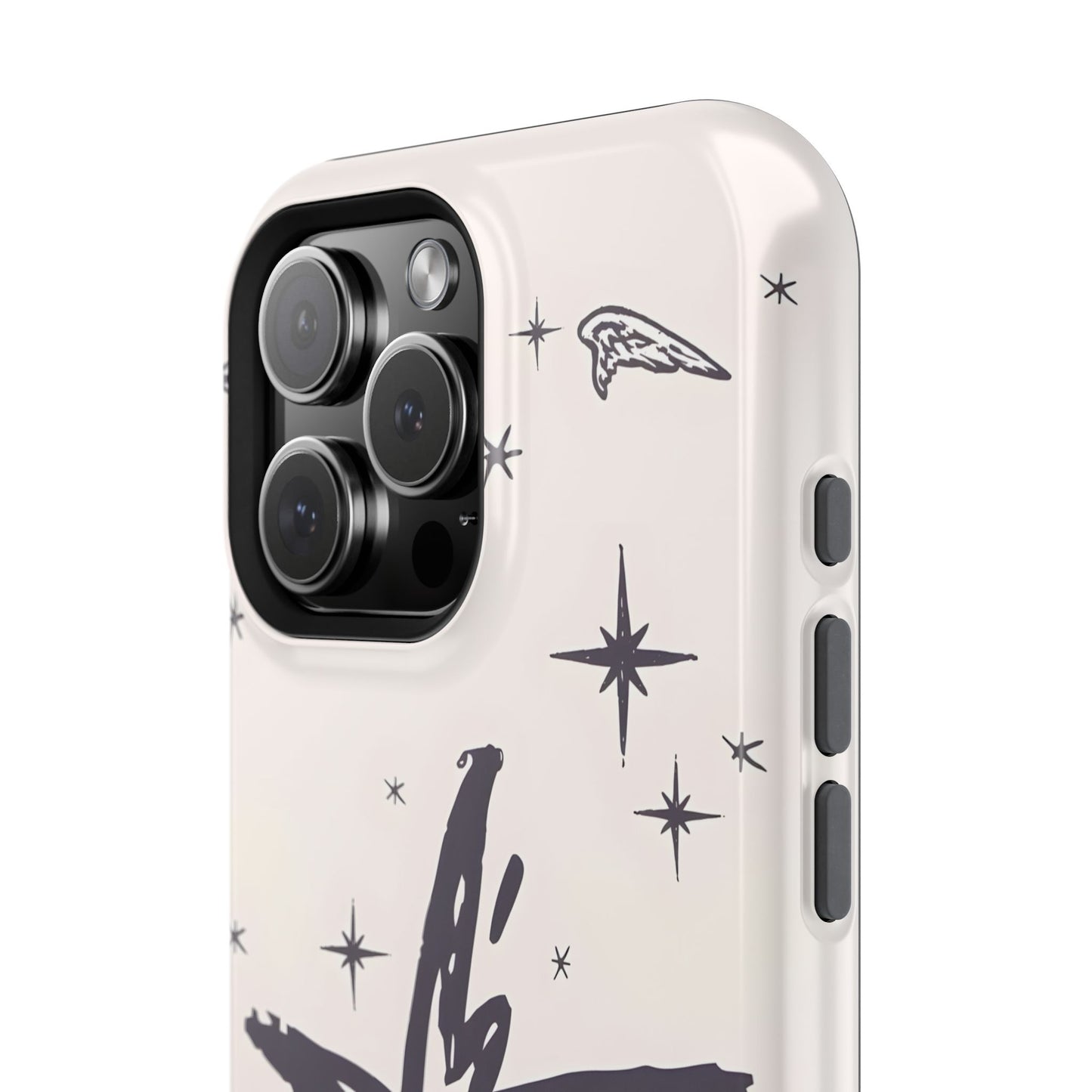 Sketch Star Doodle Phone Case – MagSafe Compatible for iPhone & Samsung Galaxy