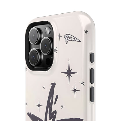 Sketch Star Doodle Phone Case – MagSafe Compatible for iPhone & Samsung Galaxy