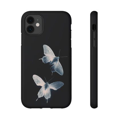 Ethereal Moth Dark Aesthetic Phone Case – MagSafe Compatible for iPhone & Samsung Galaxy