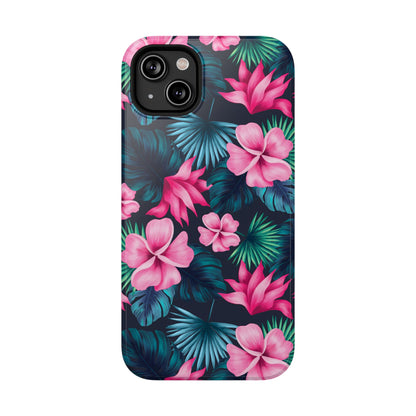 Tropical Paradise Floral Phone Case – MagSafe Compatible for iPhone & Samsung Galaxy