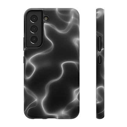 Electric Black Glow Phone Case – MagSafe Compatible for iPhone & Samsung Galaxy