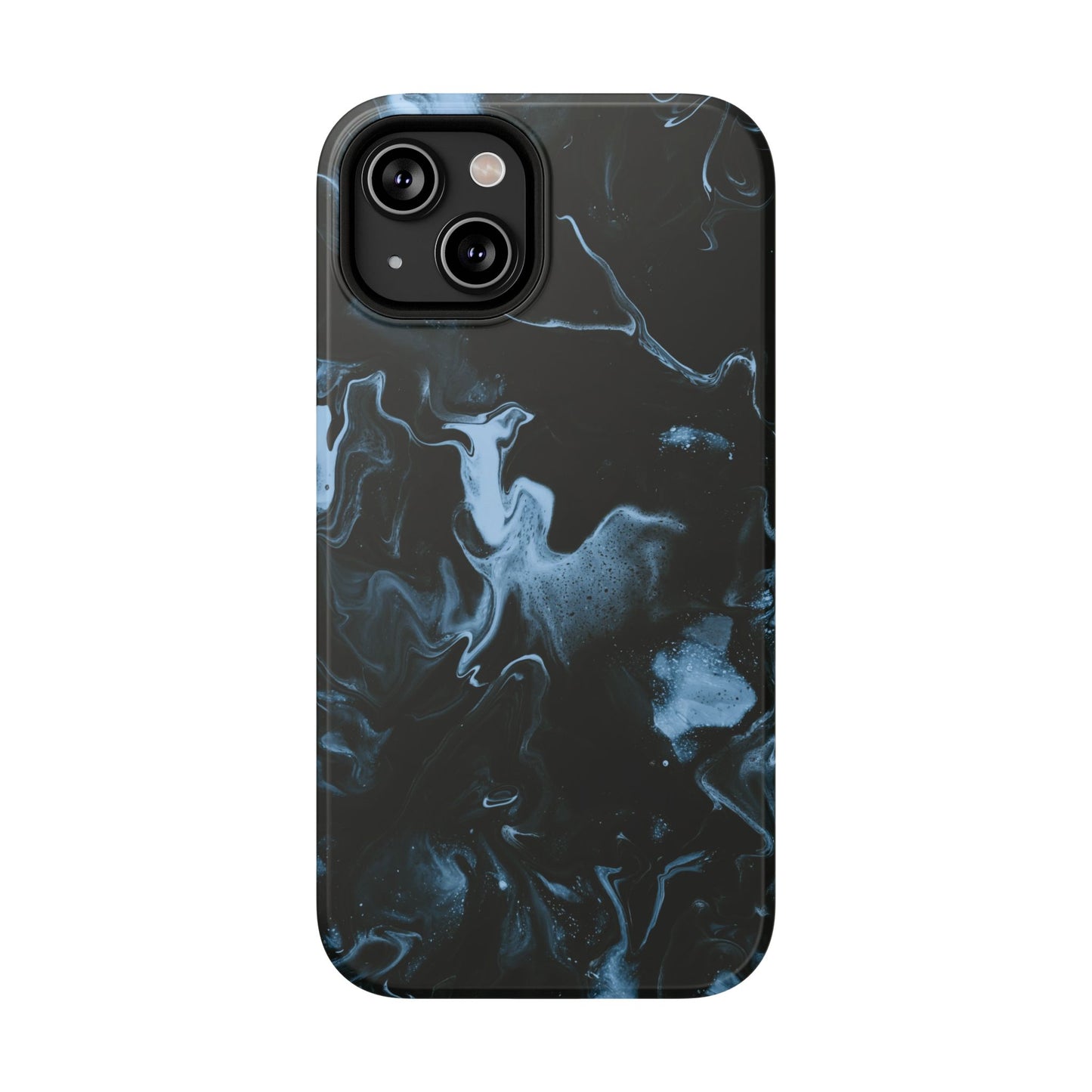 Midnight Frost Swirl Phone Case – MagSafe Compatible for iPhone & Samsung Galaxy