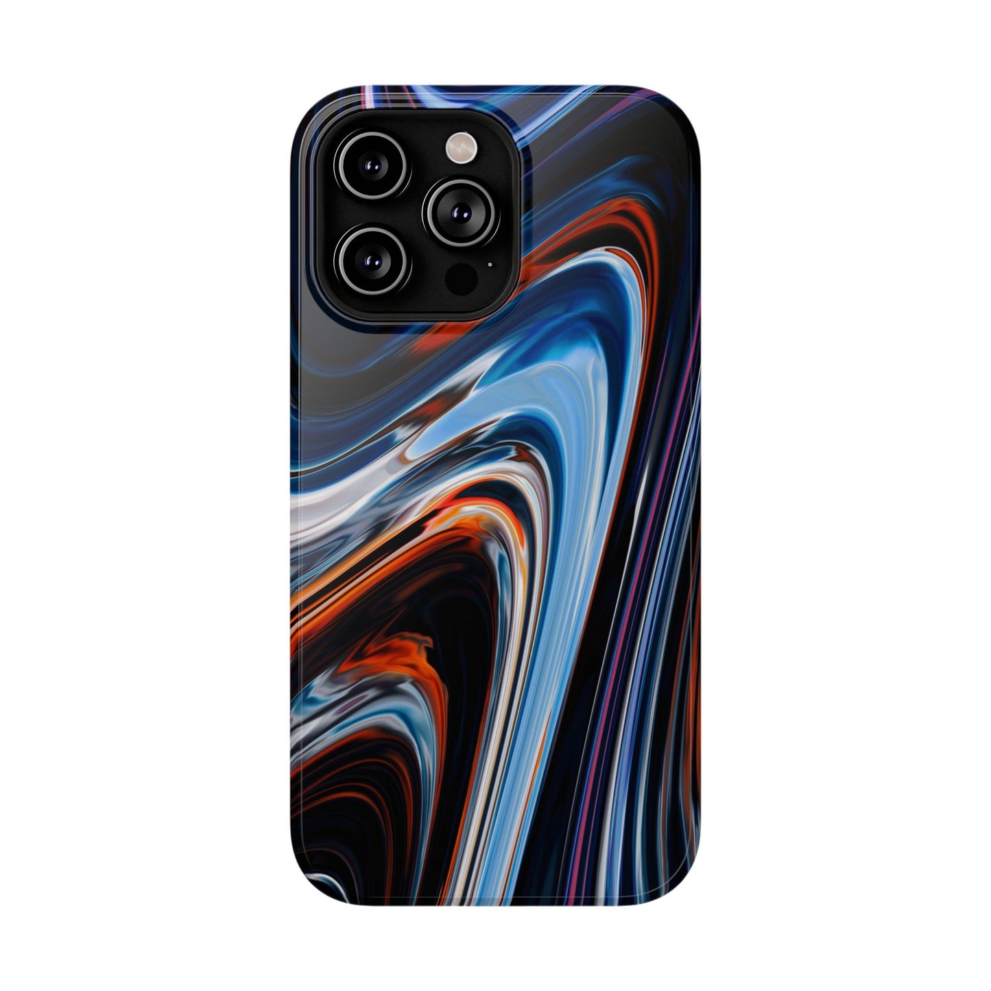 Vibrant Swirl Energy Phone Case – MagSafe Compatible for iPhone & Samsung Galaxy