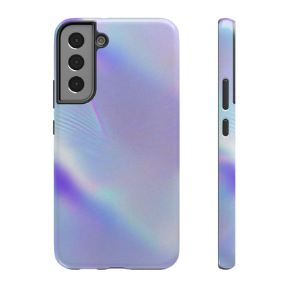 Iridescent Lavender Lightbeam Phone Case – MagSafe Compatible for iPhone & Samsung Galaxy