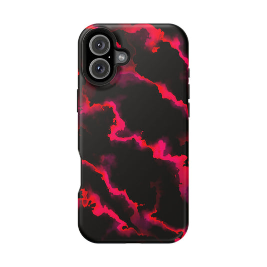 Electric Inferno Lightning Strike Phone Case – MagSafe Compatible for iPhone & Samsung Galaxy