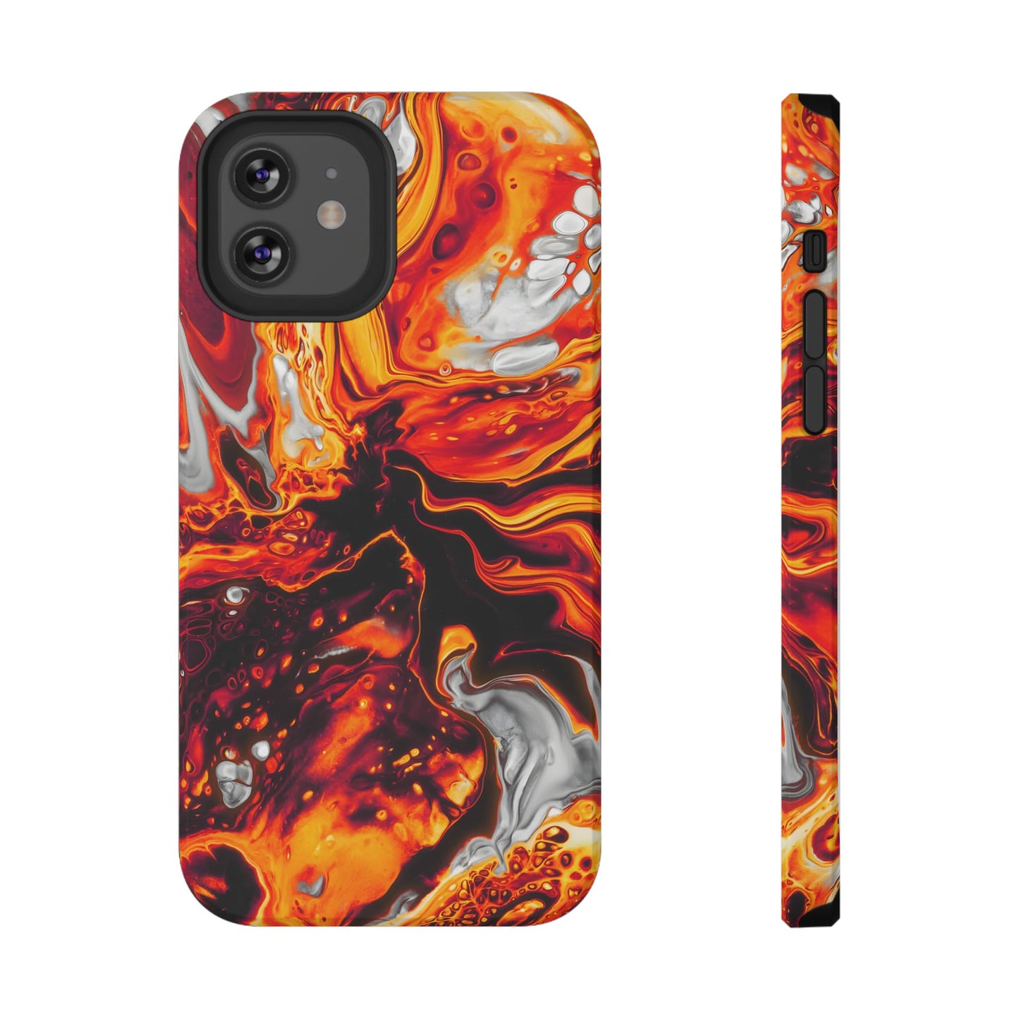 Molten Lava Abstract Phone Case – MagSafe Compatible for iPhone & Samsung Galaxy