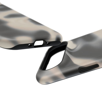 Smoky Marble Swirl Phone Case – MagSafe Compatible for iPhone & Samsung Galaxy