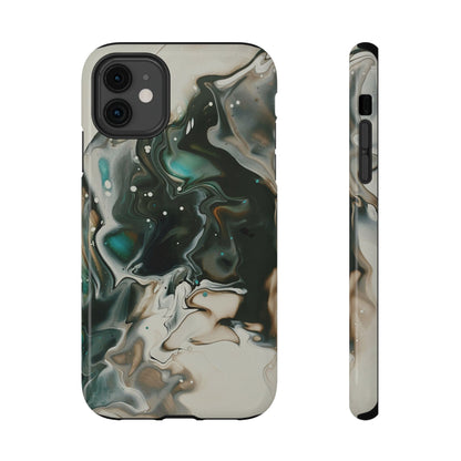 Terra Mist Earthtone Marble Phone Case – MagSafe Compatible for iPhone & Samsung Galaxy
