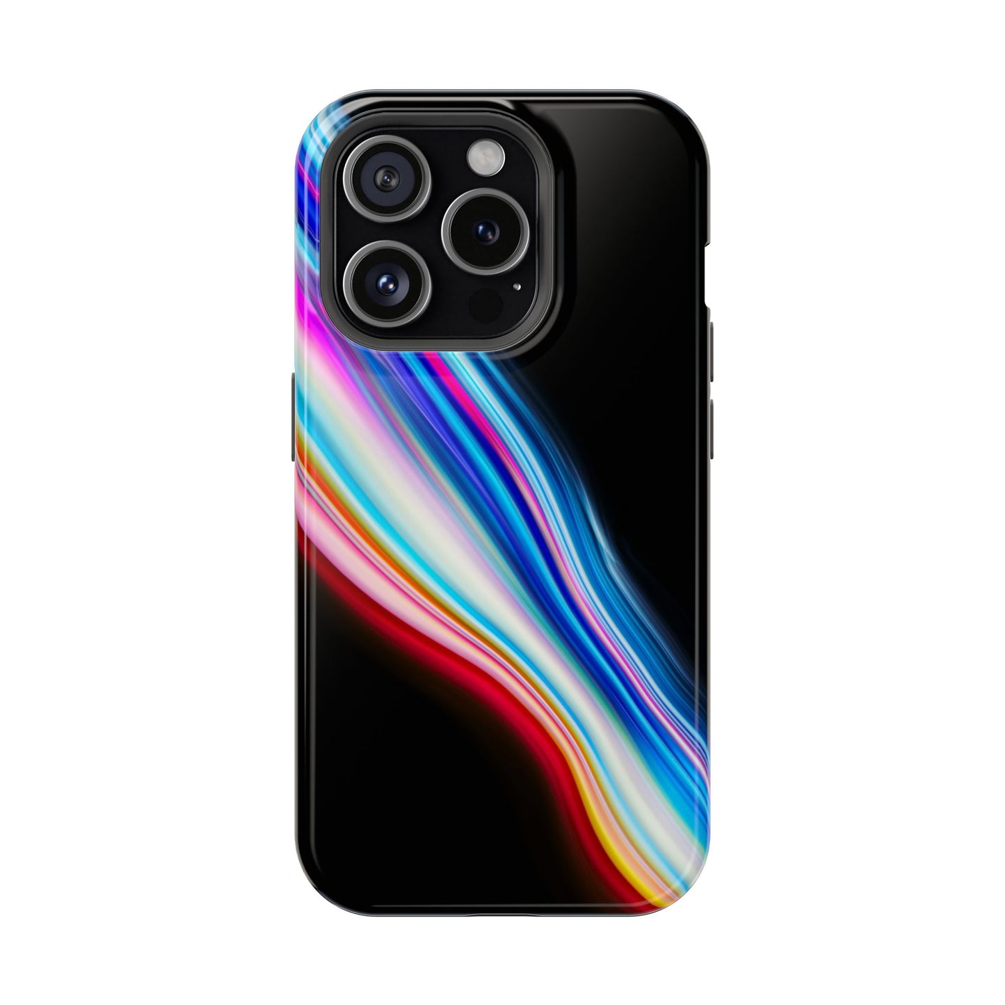 Neon Light Streak Phone Case – MagSafe Compatible for iPhone & Samsung Galaxy
