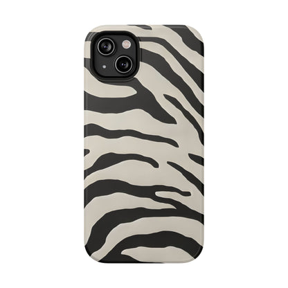Classic Zebra Stripes Phone Case – MagSafe Compatible for iPhone & Samsung Galaxy