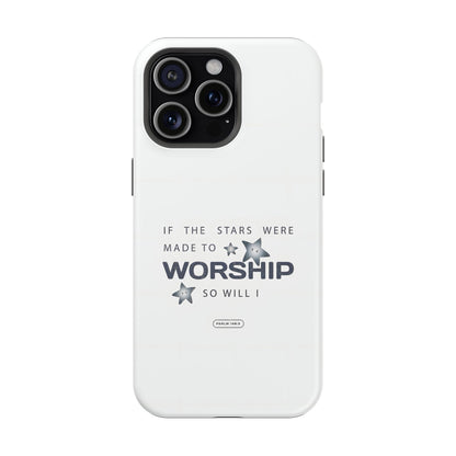 Psalm 14 8:3 "Stars Made to Worship" Phone Case – MagSafe Compatible for iPhone & Samsung Galaxy