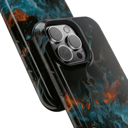 Cosmic Swirl Abstract Phone Case – MagSafe Compatible for iPhone & Samsung Galaxy