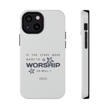 Psalm 14 8:3 "Stars Made to Worship" Phone Case – MagSafe Compatible for iPhone & Samsung Galaxy