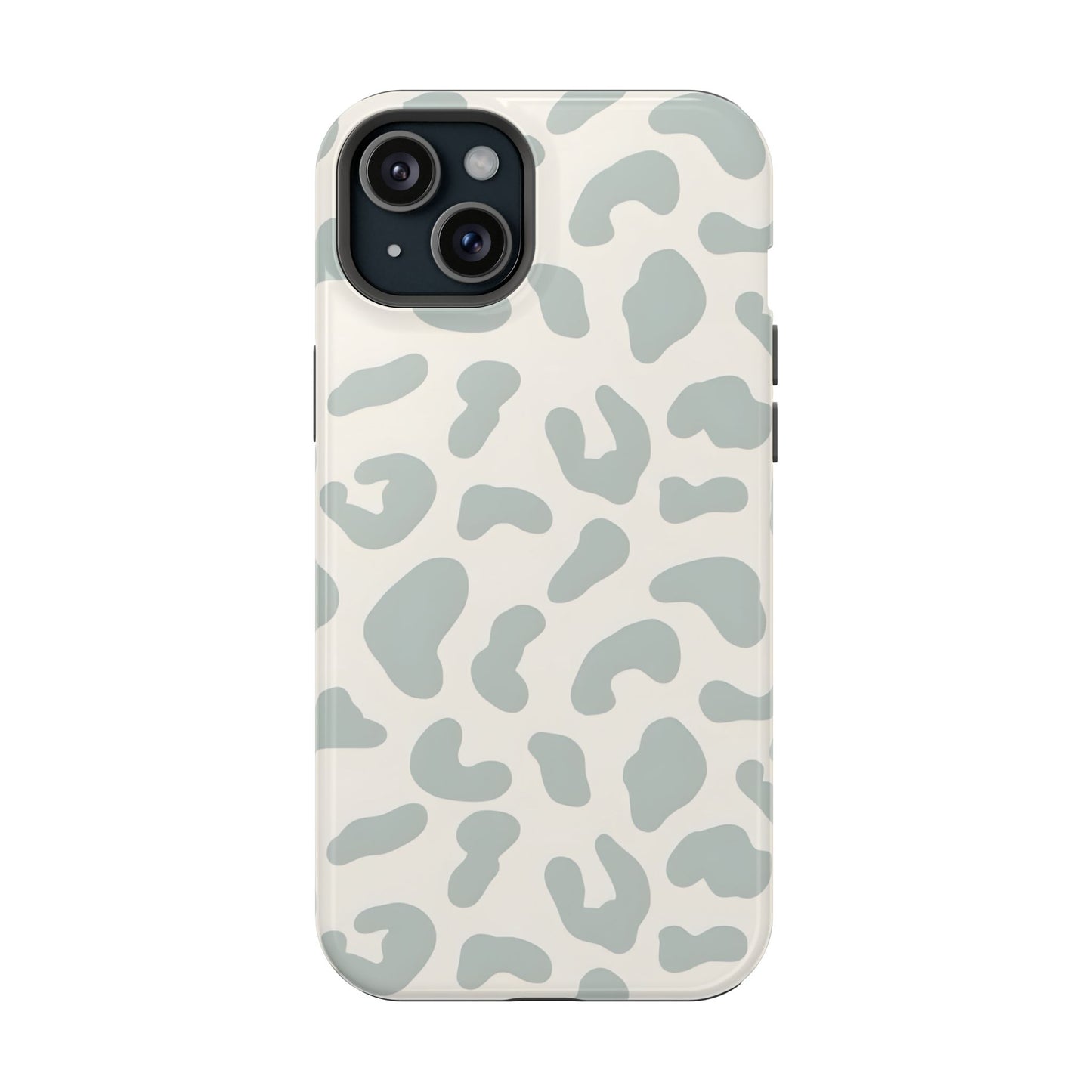 Soft Gray Camo Print Phone Case – MagSafe Compatible for iPhone & Samsung Galaxy