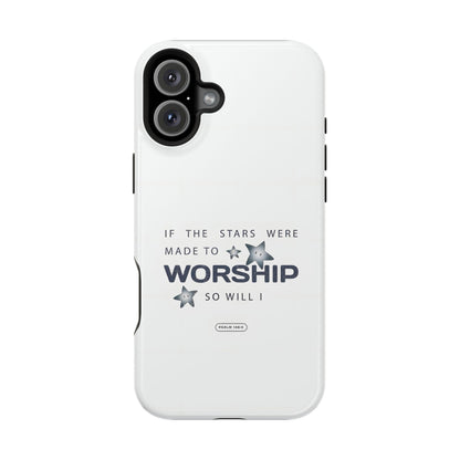 Psalm 14 8:3 "Stars Made to Worship" Phone Case – MagSafe Compatible for iPhone & Samsung Galaxy