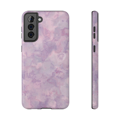 Lavender Dream Marble Phone Case – MagSafe Compatible for iPhone & Samsung Galaxy