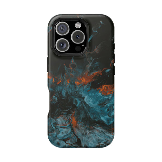Cosmic Swirl Abstract Phone Case – MagSafe Compatible for iPhone & Samsung Galaxy