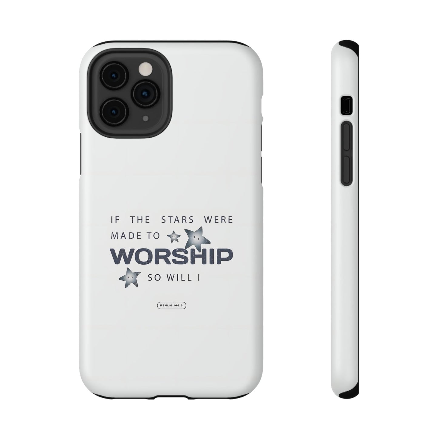 Psalm 14 8:3 "Stars Made to Worship" Phone Case – MagSafe Compatible for iPhone & Samsung Galaxy