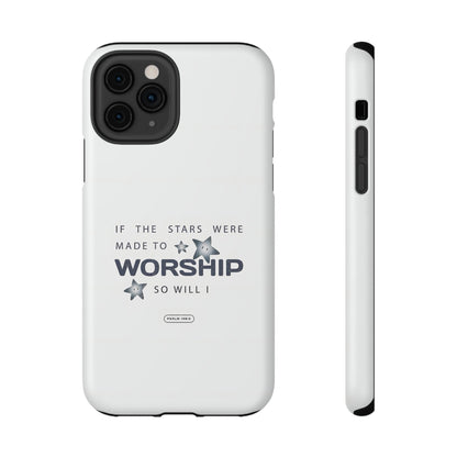 Psalm 14 8:3 "Stars Made to Worship" Phone Case – MagSafe Compatible for iPhone & Samsung Galaxy