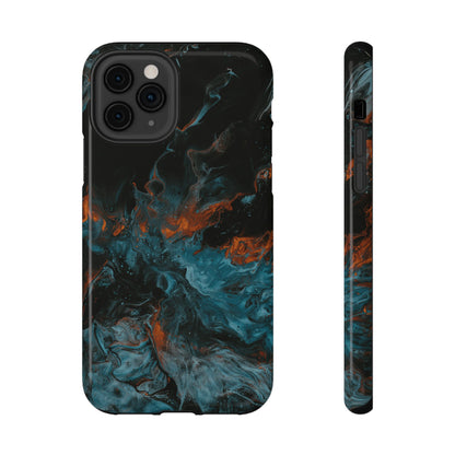 Cosmic Swirl Abstract Phone Case – MagSafe Compatible for iPhone & Samsung Galaxy