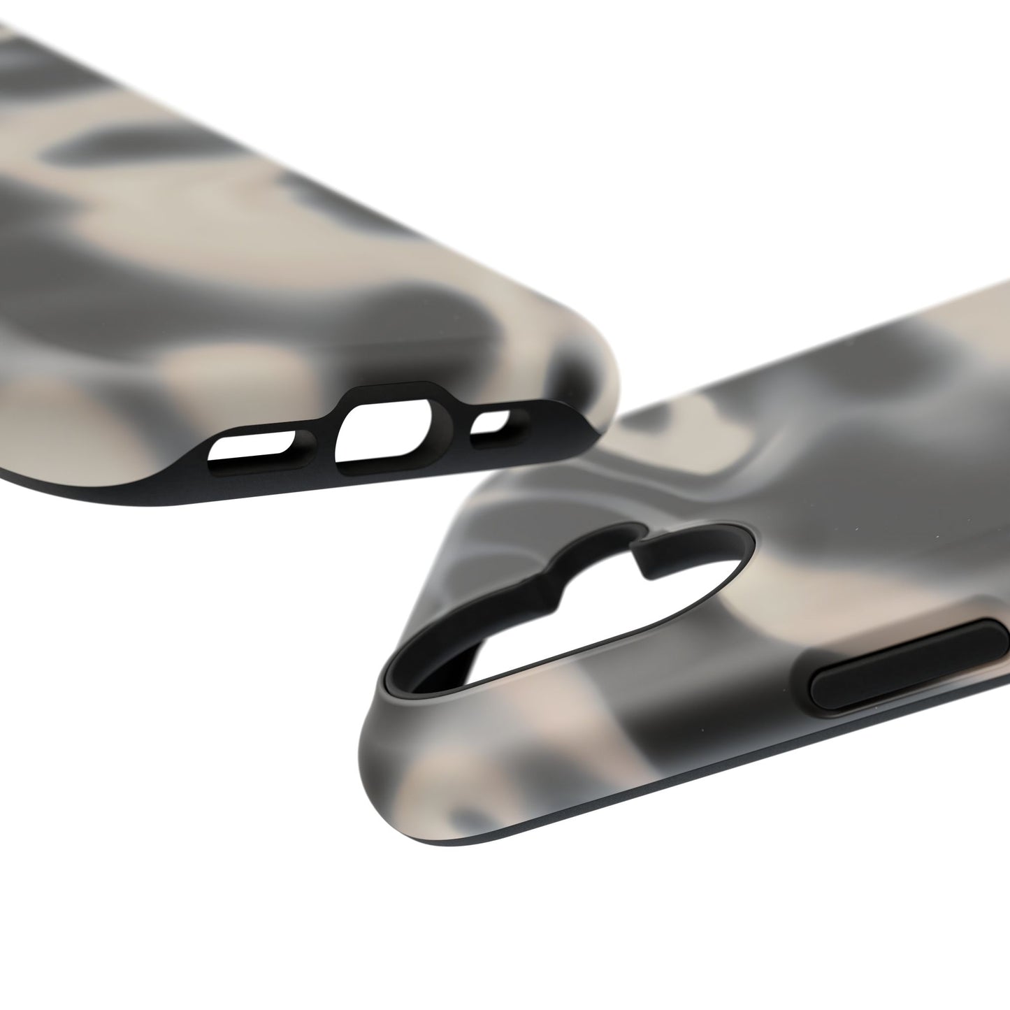Smoky Marble Swirl Phone Case – MagSafe Compatible for iPhone & Samsung Galaxy