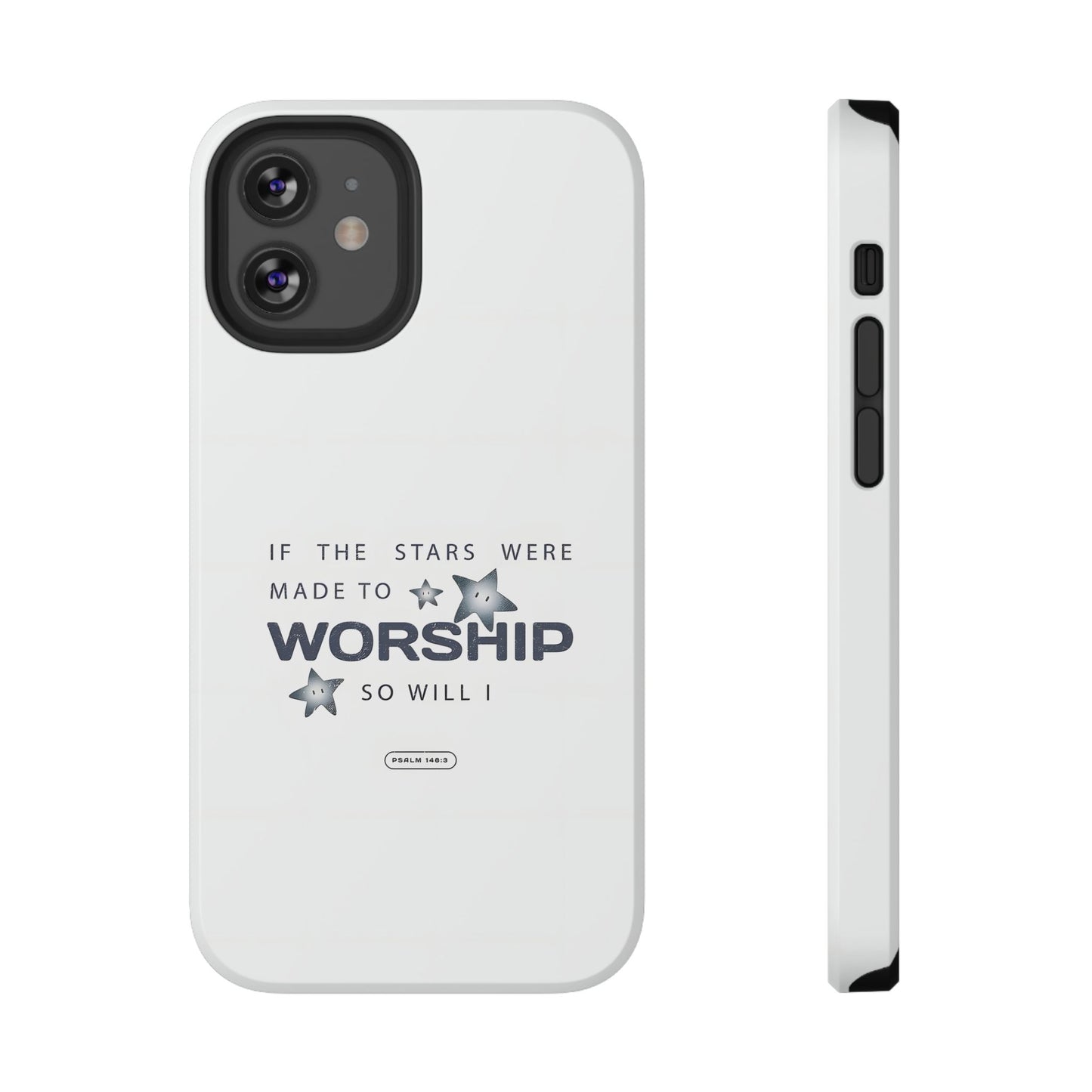 Psalm 14 8:3 "Stars Made to Worship" Phone Case – MagSafe Compatible for iPhone & Samsung Galaxy