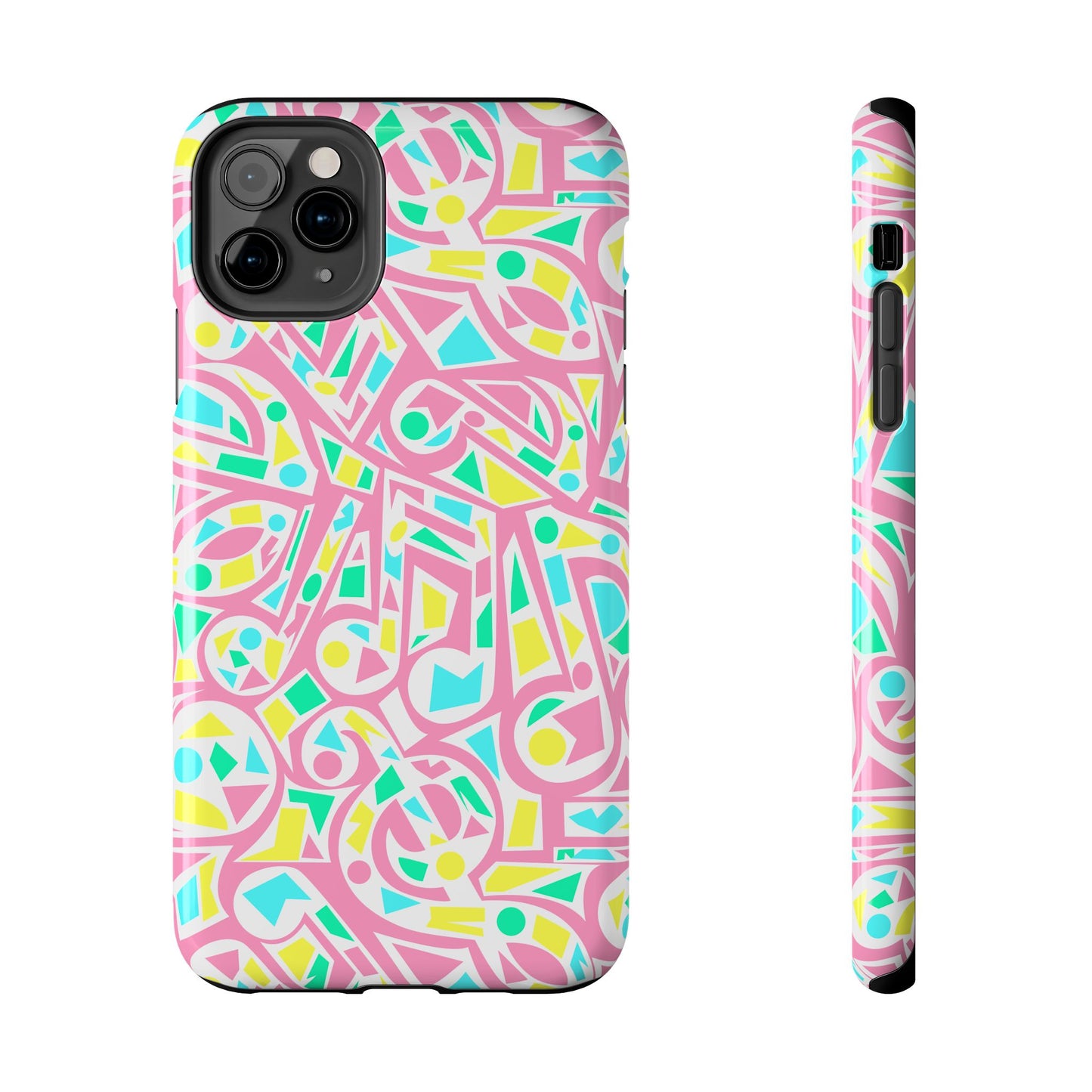 Retro 80's Style Music Graphic Phone Case - iPhone 11-15 All Sizes