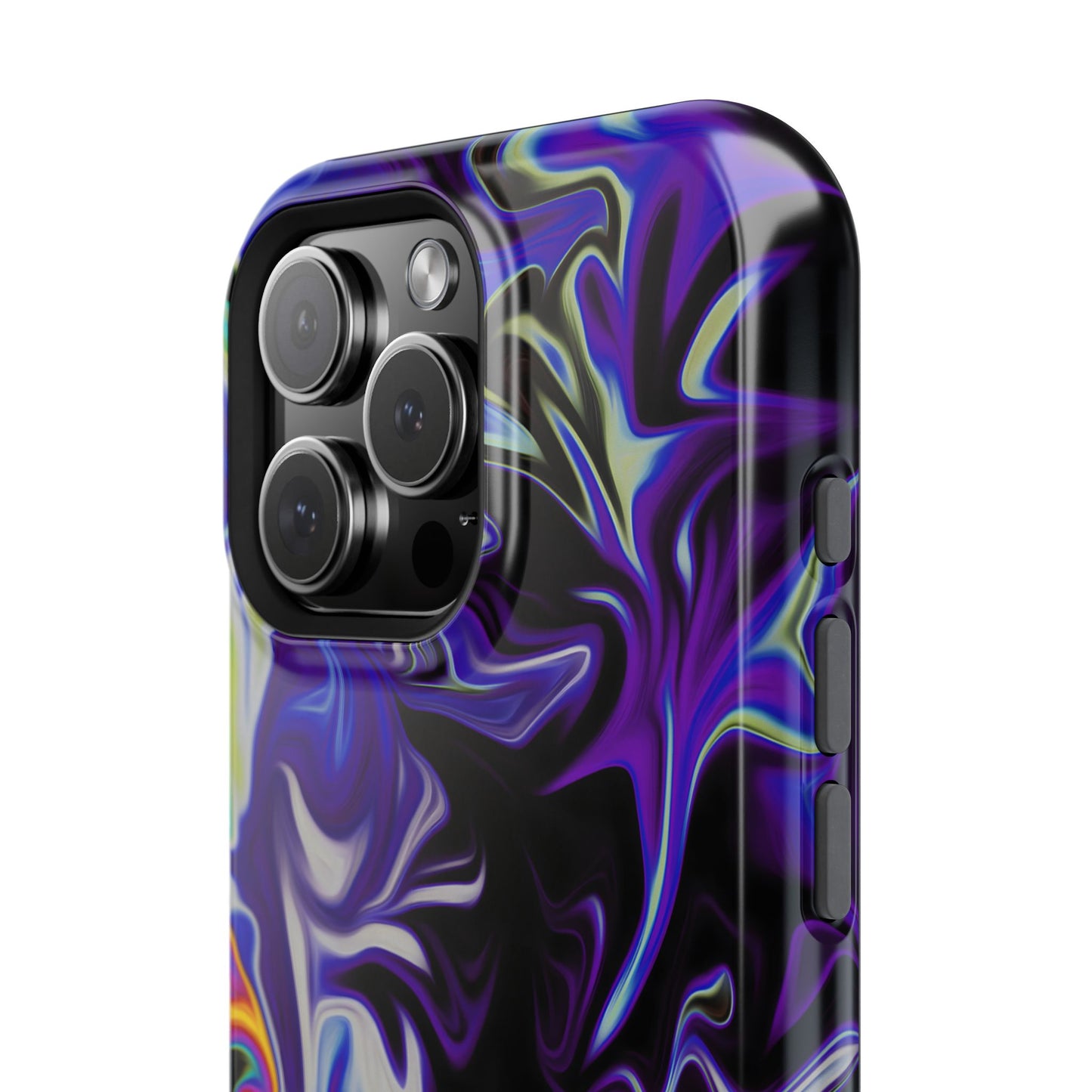 Dark Cosmic Swirl Phone Case – MagSafe Compatible for iPhone & Samsung Galaxy