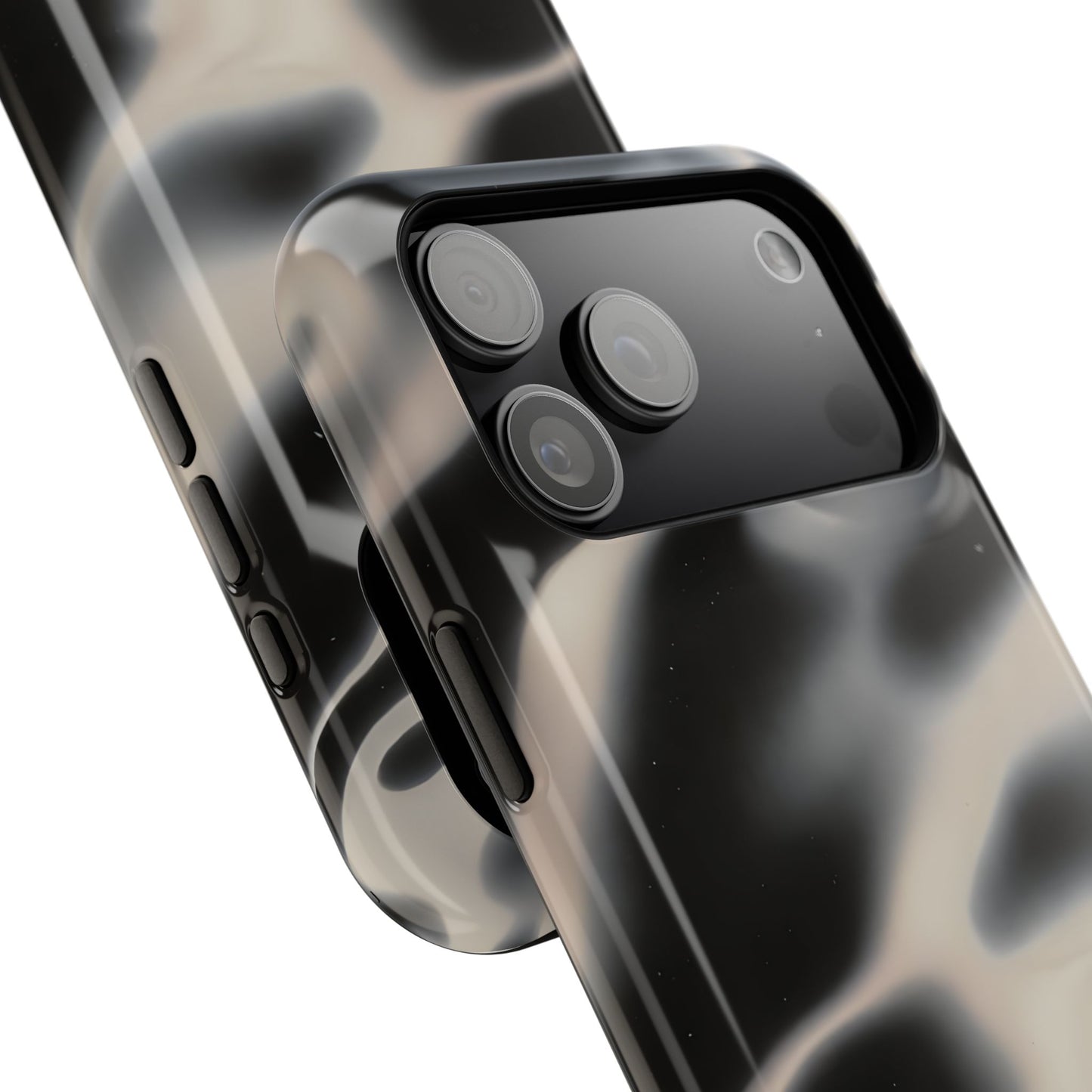 Smoky Marble Swirl Phone Case – MagSafe Compatible for iPhone & Samsung Galaxy