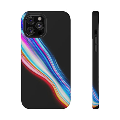Neon Light Streak Phone Case – MagSafe Compatible for iPhone & Samsung Galaxy