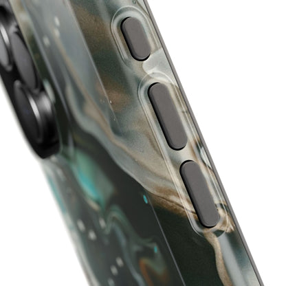 Terra Mist Earthtone Marble Phone Case – MagSafe Compatible for iPhone & Samsung Galaxy