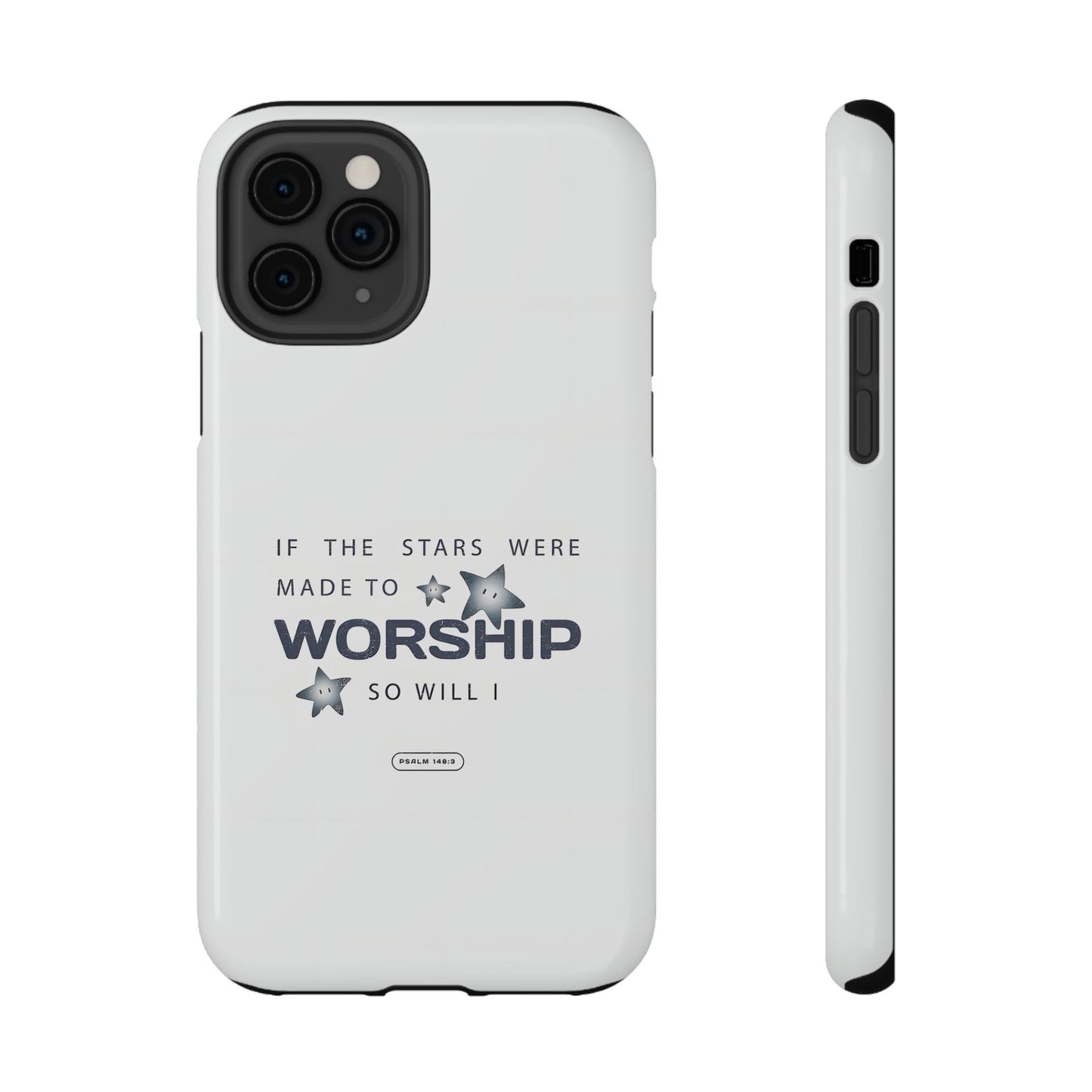 Psalm 14 8:3 "Stars Made to Worship" Phone Case – MagSafe Compatible for iPhone & Samsung Galaxy