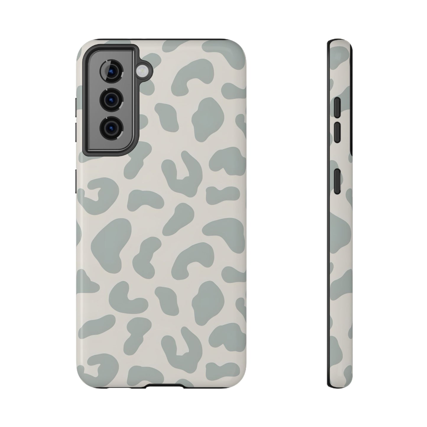 Soft Gray Camo Print Phone Case – MagSafe Compatible for iPhone & Samsung Galaxy