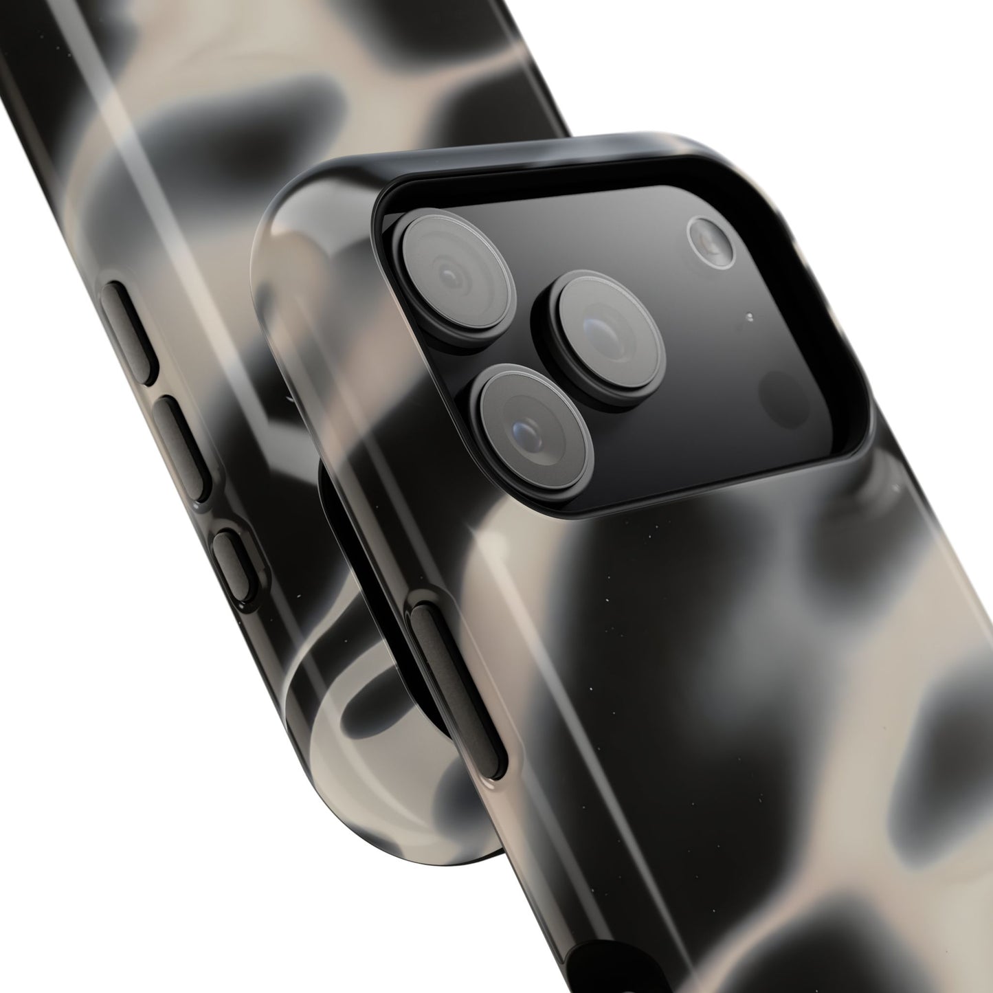 Smoky Marble Swirl Phone Case – MagSafe Compatible for iPhone & Samsung Galaxy