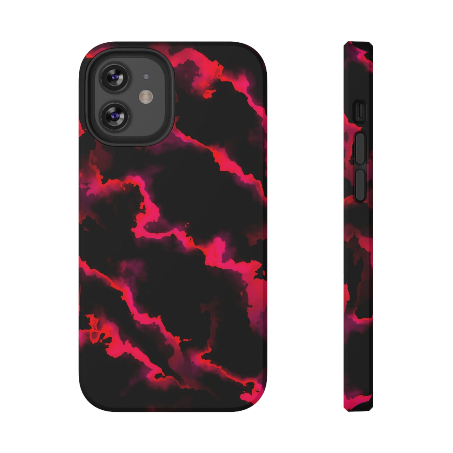 Electric Inferno Lightning Strike Phone Case – MagSafe Compatible for iPhone & Samsung Galaxy