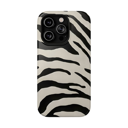 Classic Zebra Stripes Phone Case – MagSafe Compatible for iPhone & Samsung Galaxy