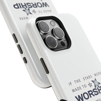 Psalm 14 8:3 "Stars Made to Worship" Phone Case – MagSafe Compatible for iPhone & Samsung Galaxy