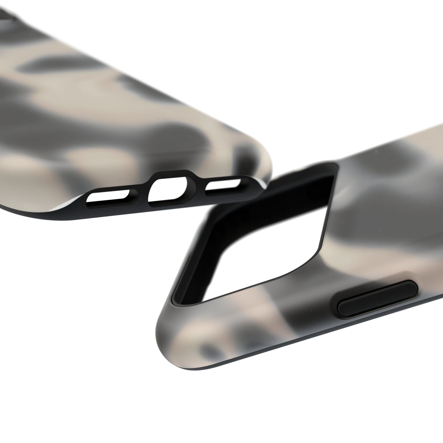 Smoky Marble Swirl Phone Case – MagSafe Compatible for iPhone & Samsung Galaxy