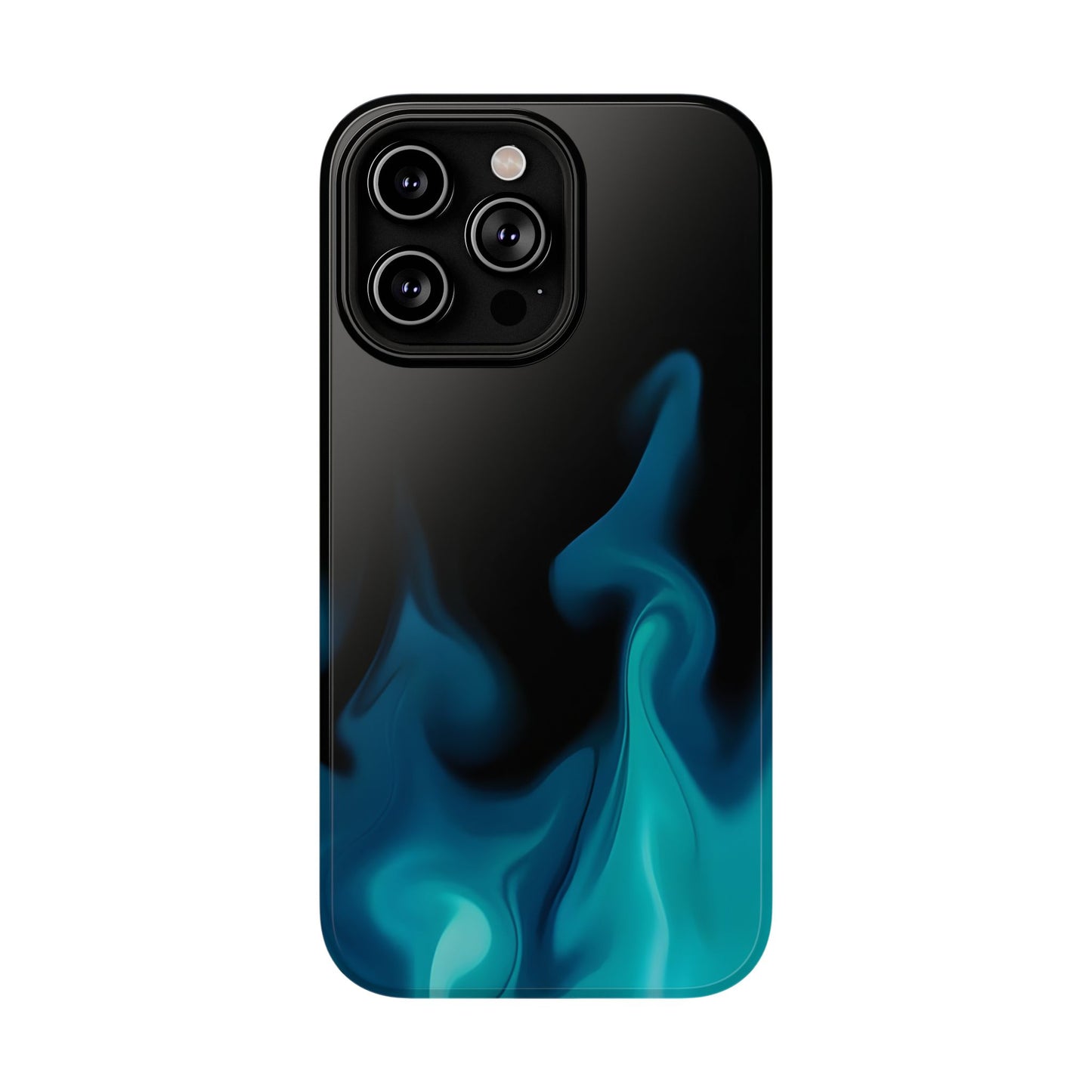 Blue Flame Energy Phone Case – MagSafe Compatible for iPhone & Samsung Galaxy