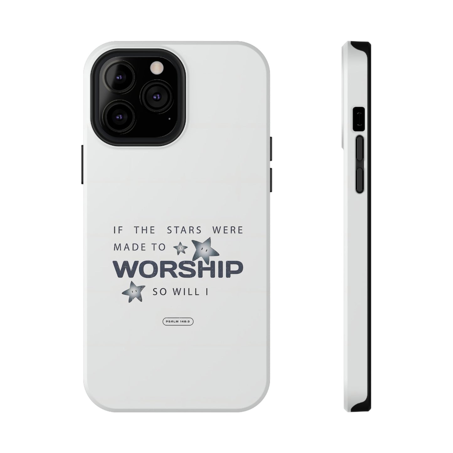 Psalm 14 8:3 "Stars Made to Worship" Phone Case – MagSafe Compatible for iPhone & Samsung Galaxy