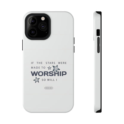 Psalm 14 8:3 "Stars Made to Worship" Phone Case – MagSafe Compatible for iPhone & Samsung Galaxy
