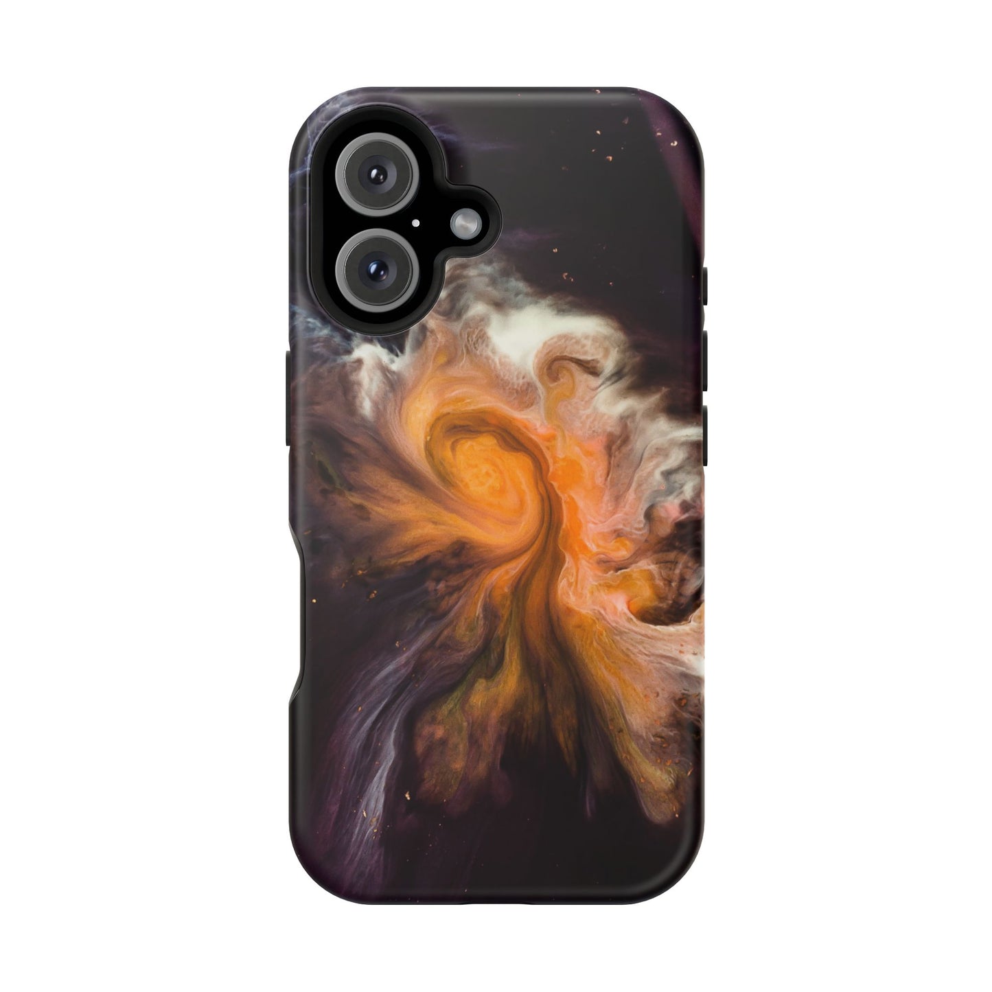 Galactic Ember Nebula Phone Case – MagSafe Compatible for iPhone & Samsung Galaxy