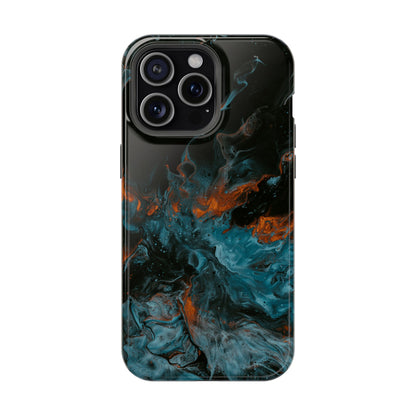 Cosmic Swirl Abstract Phone Case – MagSafe Compatible for iPhone & Samsung Galaxy