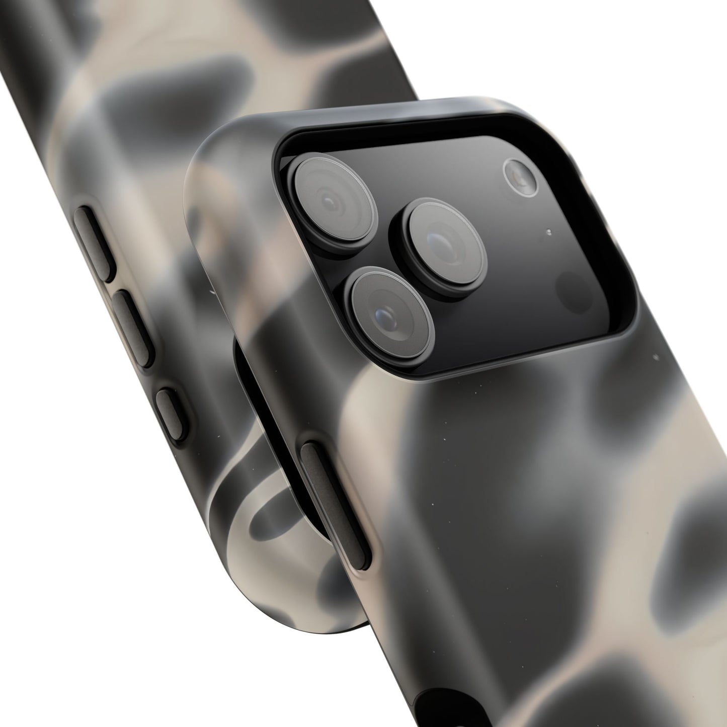 Smoky Marble Swirl Phone Case – MagSafe Compatible for iPhone & Samsung Galaxy