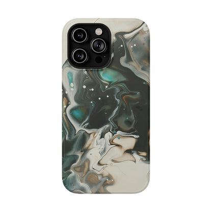 Terra Mist Earthtone Marble Phone Case – MagSafe Compatible for iPhone & Samsung Galaxy