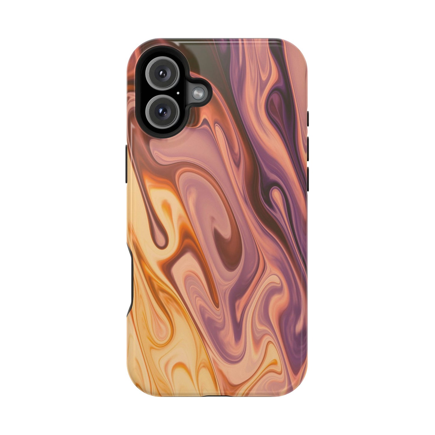 Golden Hour Swirl Phone Case – MagSafe Compatible for iPhone & Samsung Galaxy